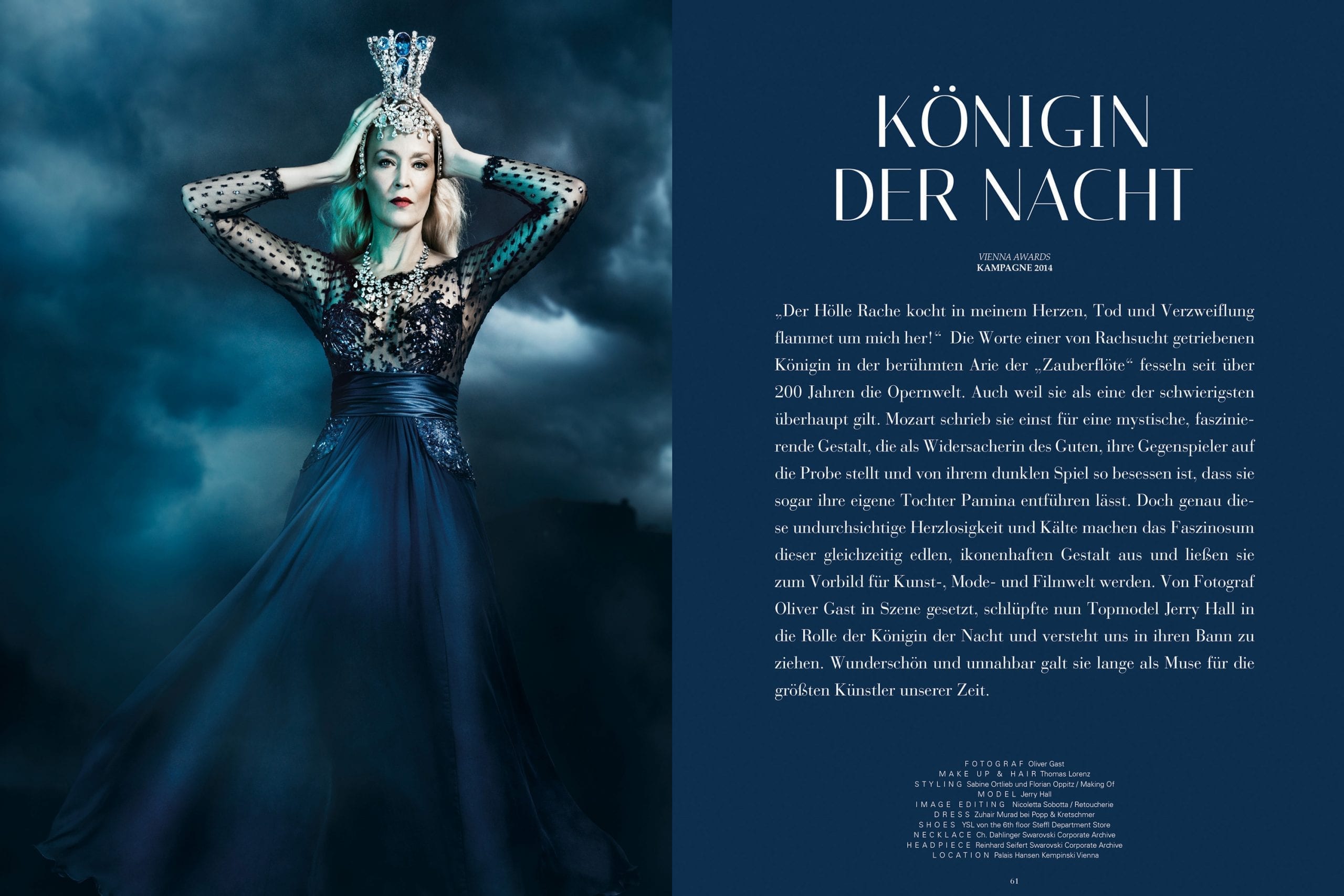 JERRY HALL_Maleficent  //  CLIENT_Fashionweek Vienna