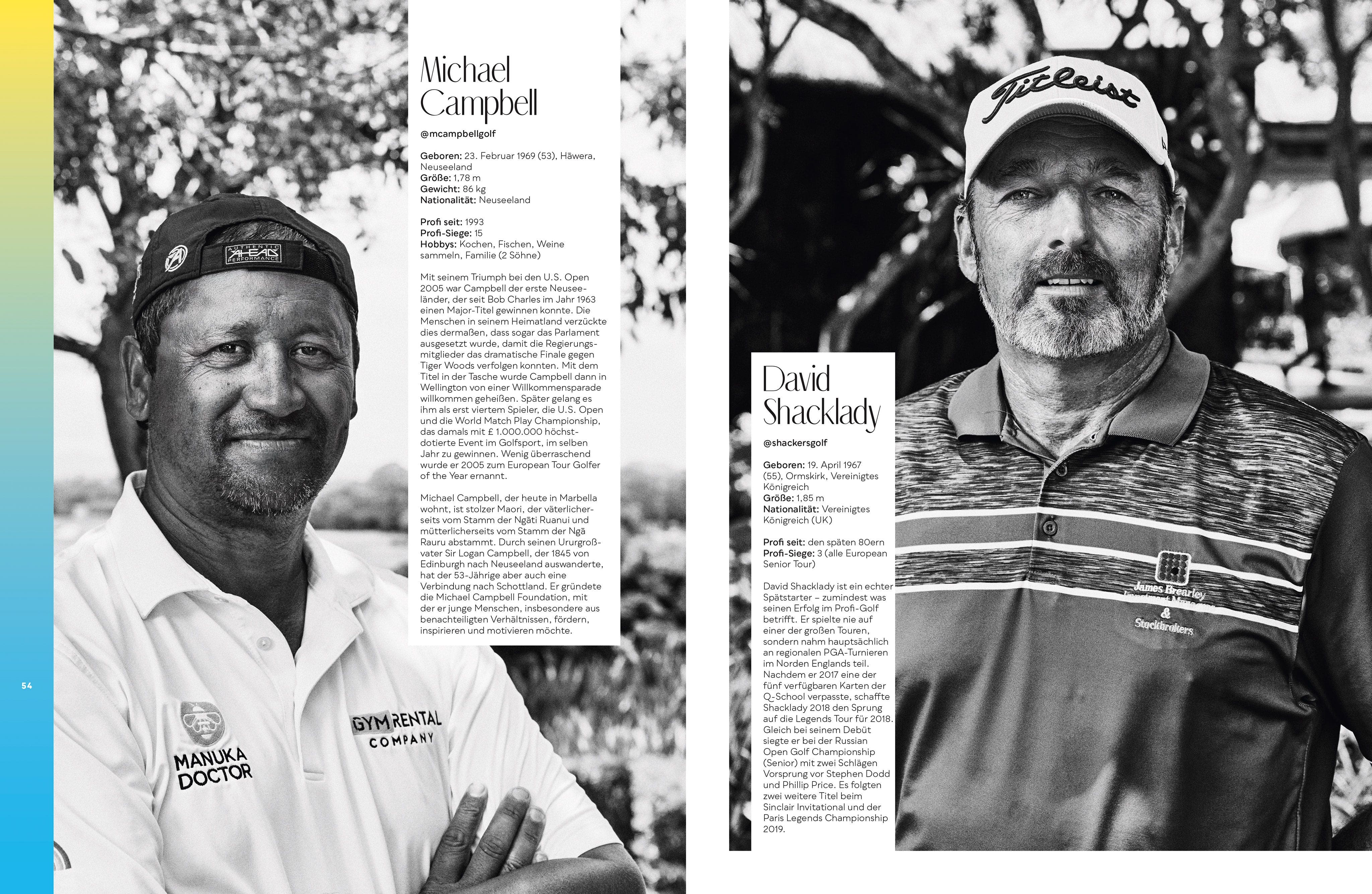 PERFECT EAGLE_Legends  //  Michael Campbell & David Shacklady